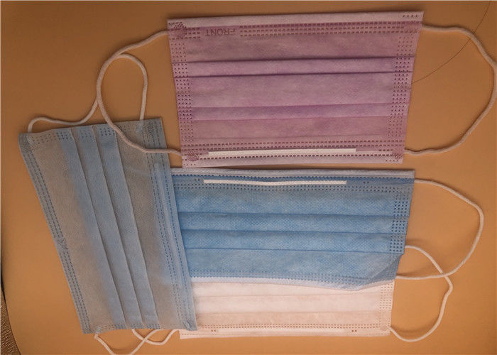 Gesundheitswesen-Gesichts-medizinische Maske für Schulblaue Breathable erwachsene Größe