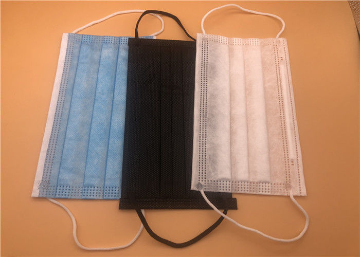 Antinebel-Wegwerfgesichtsmaske mit elastischer Ohr-Schleife/Hypoallergenic zahnmedizinischen Masken