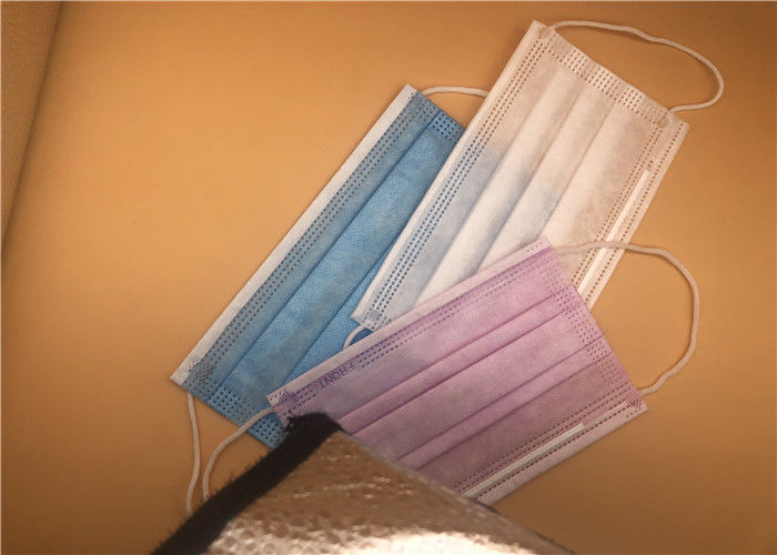 Elastisches Earloop 3 Falten-Wegwerfgesichtsmaske/Luftverschmutzungs-Schutz-Maske