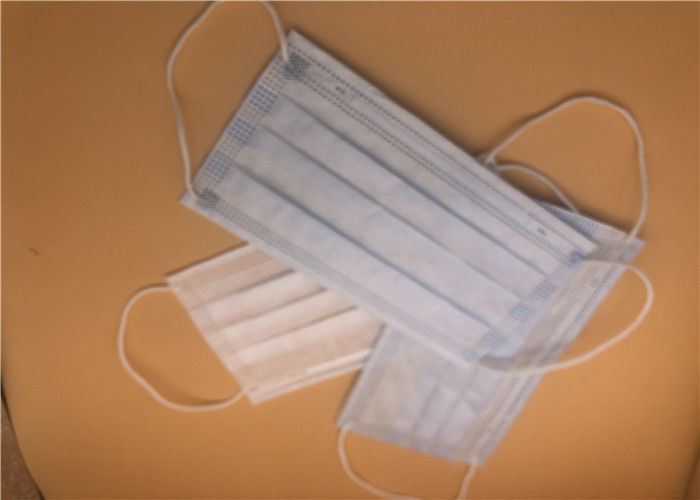 Fusselfreie flüssige beständige die 3 Falten-chirurgische Masken-Nase schützen hohes Breathability