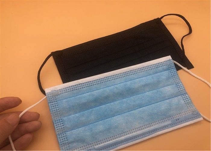 Nicht Reizungs3 Falten-Wegwerfgesichtsmaske für Klinik-Gesundheitswesen-Schönheits-Salon