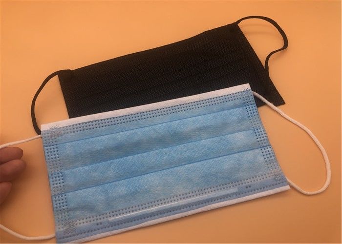 Nicht Reizungs3 Falten-Wegwerfgesichtsmaske für Klinik-Gesundheitswesen-Schönheits-Salon