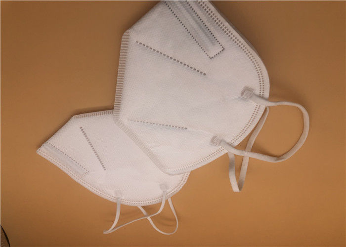 Faltbares KN95 Atemschutzmaske-Fiberglas-freies einfaches Tragen umweltfreundlich